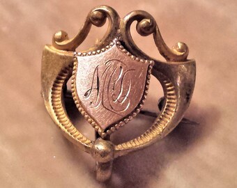 Gold FIlled Shield Pin