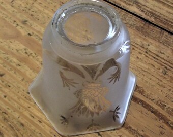 Victorian Frosted Glass Light Shade
