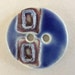 Large, blue & purple/violet 1.75-inch circular porcelain ceramic button