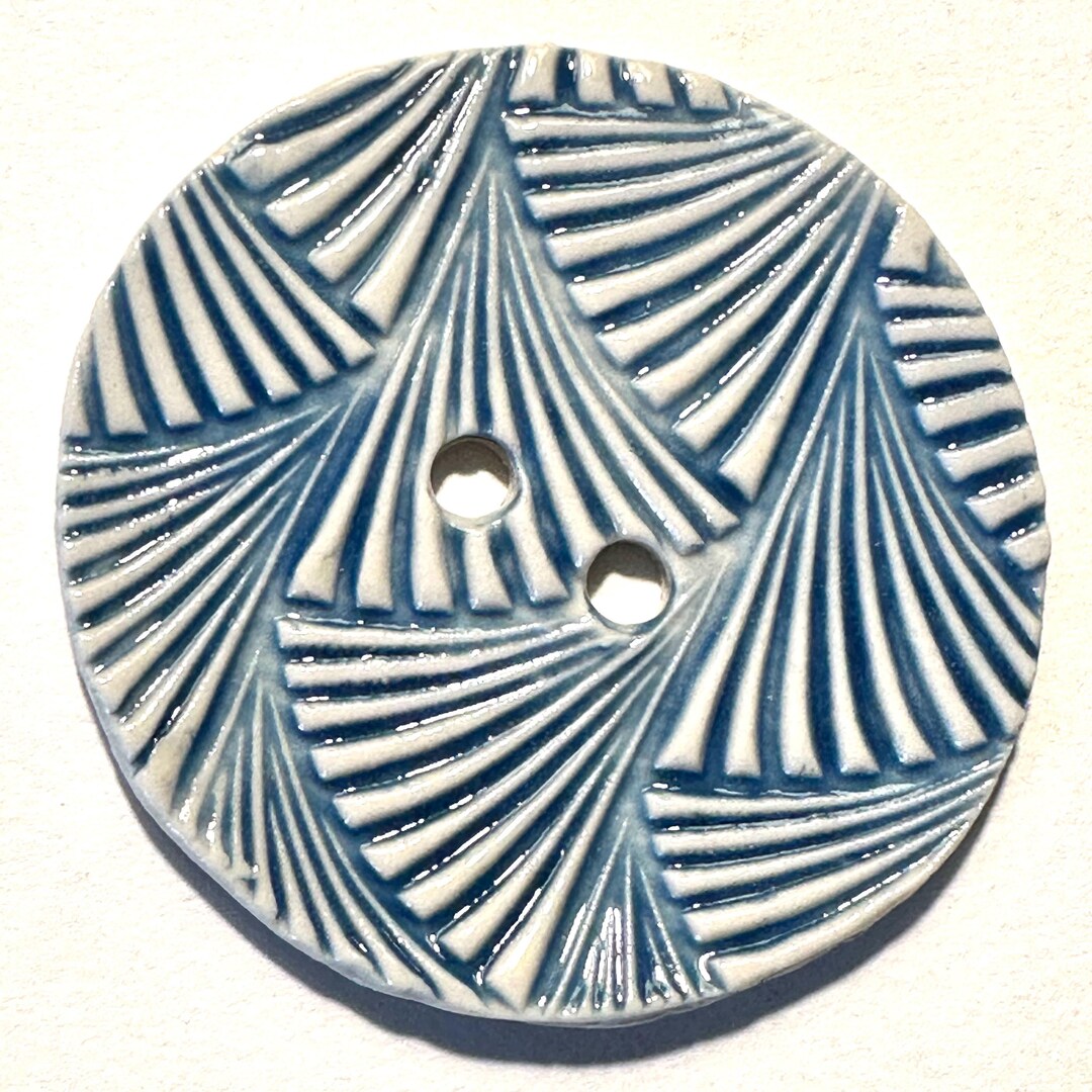 Jumbo 2.40-inch Handmade Fine Porcelain Ceramic Extra Large Artisan ...