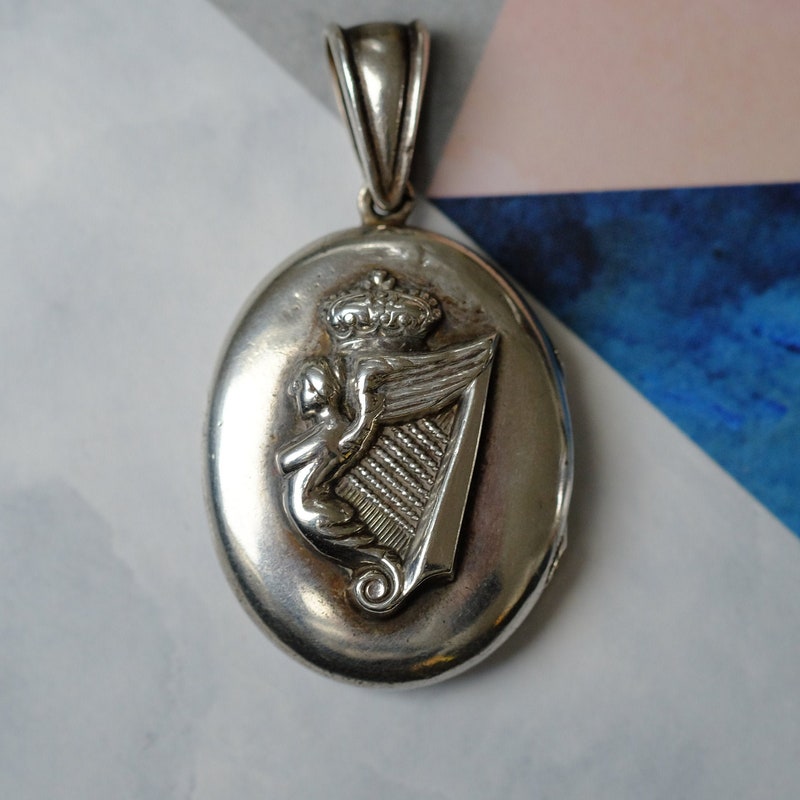 Irish Locket - Etsy