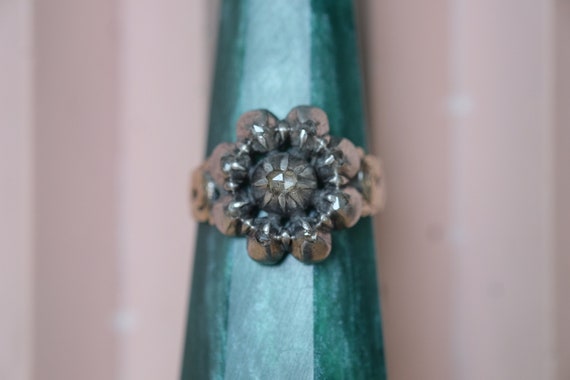 Georgian diamond hotsell cluster ring