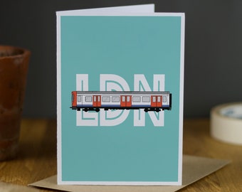 Blank Greeting Card. Any Occasion Card. Funny Typography Notecard