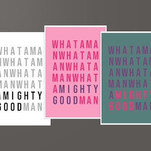 Vatertagsgrußkarte | Perfektes Geschenk für Papa | Song Lyrics Typography Notizkarte