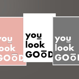 Lege wenskaart MULTIPACK. Elke gelegenheid Kaart. Grappige Typografie Notecard