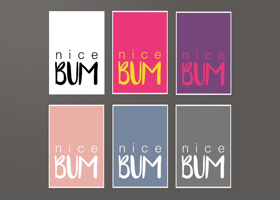 Blank Greeting Card MULTIPACK. Any Occasion Card. Funny Typography
