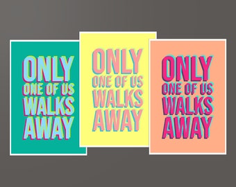 Blank Greeting Card. Any Occasion Card. Slipknot Lyrics Typography Notecard