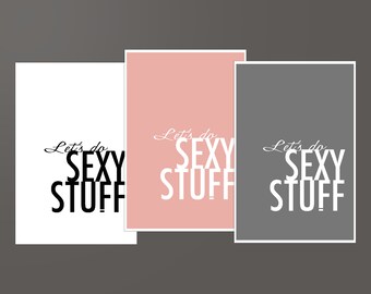 Blank Greeting Card. Any Occasion Card. Sexy Adult Humour Typography Notecard