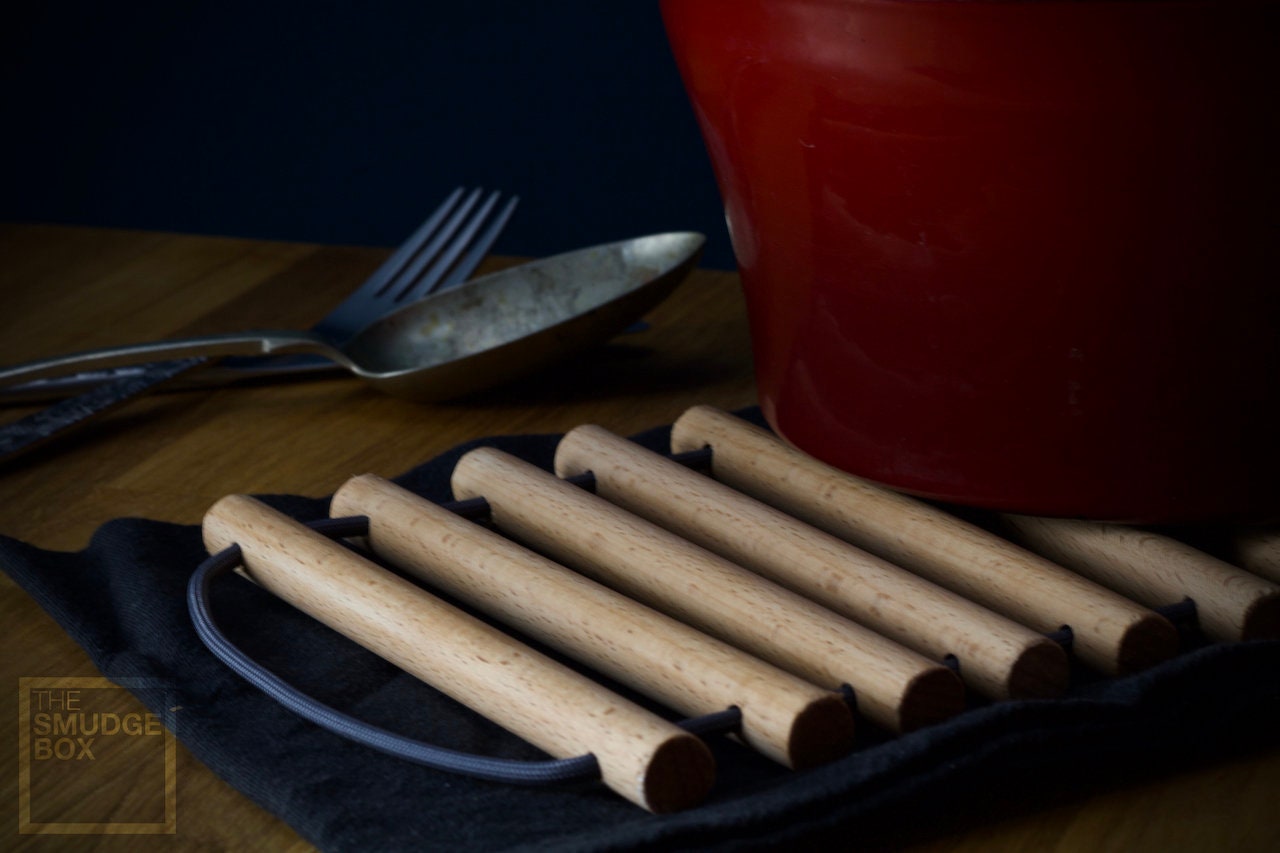 Expandable Wooden Trivet Modern Minimalist Worktop Saver Etsy UK