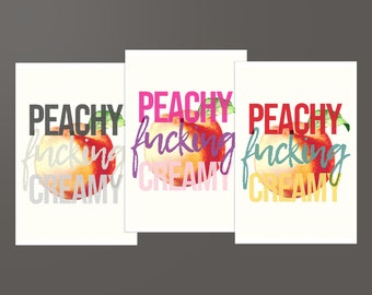 Blank Greeting Card. Any Occasion Card. Adult Humour Typography Notecard