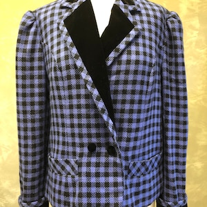Vintage GIVENCHY en plus Wollblazer Gr. M-L
