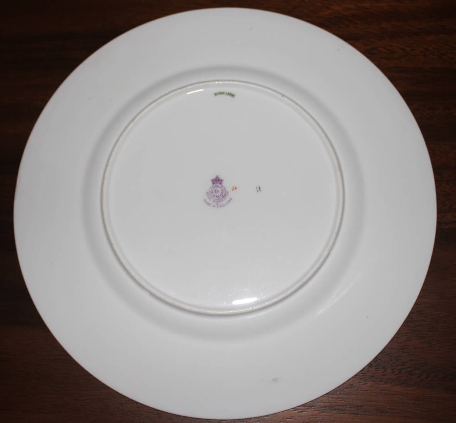 Royal Worcester Dinner Plate Blue & White W/ Floral Urns 651926 Etsy