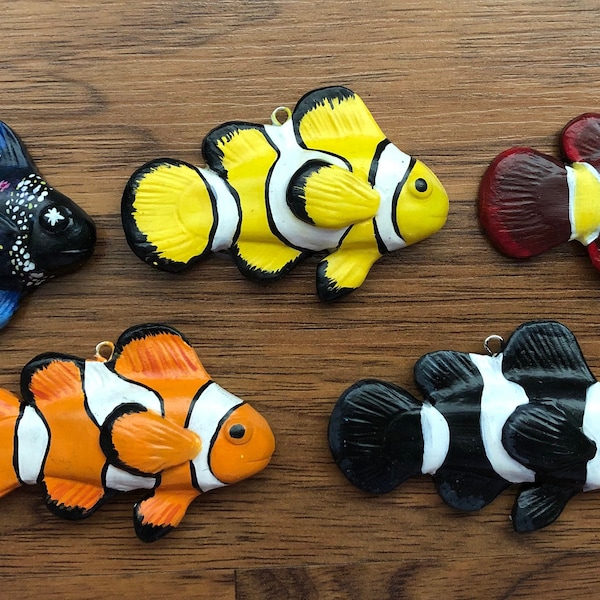 Made To Order Clownfish Pendant