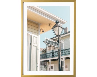 New Orleans Art French Quarter Poster Print Wall Decor