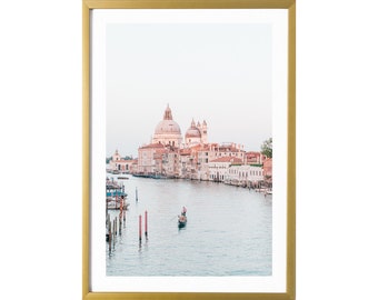 Venice Italy Colorful Wall Art Travel Print Italian Wall Decor