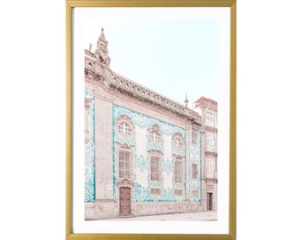 Porto Portugal Wall Art Print Pastel Travel Photography Room Decor