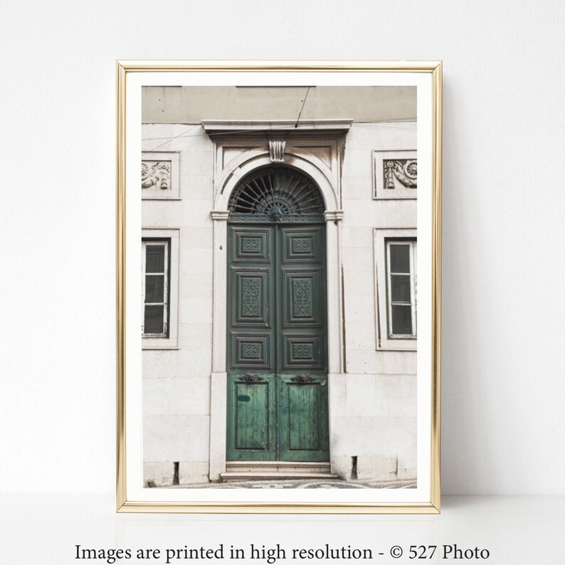 Portugal Wall Art Lisbon Photography Door Travel Print
