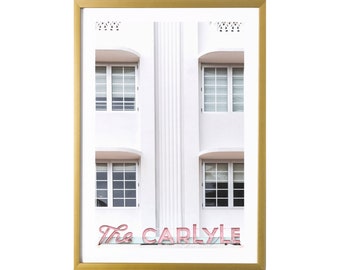 Miami Art Deco Print South Beach Photography Wall Art