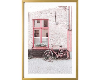 Bruges Wall Art Print Belgium Photography Prints Travel Room Decor