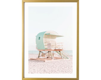 Miami Print South Beach Photography Ocean Pastel Wall Art