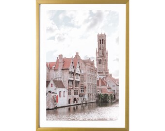 Bruges Belgium Wall Art Print Photography Prints Travel Room Decor