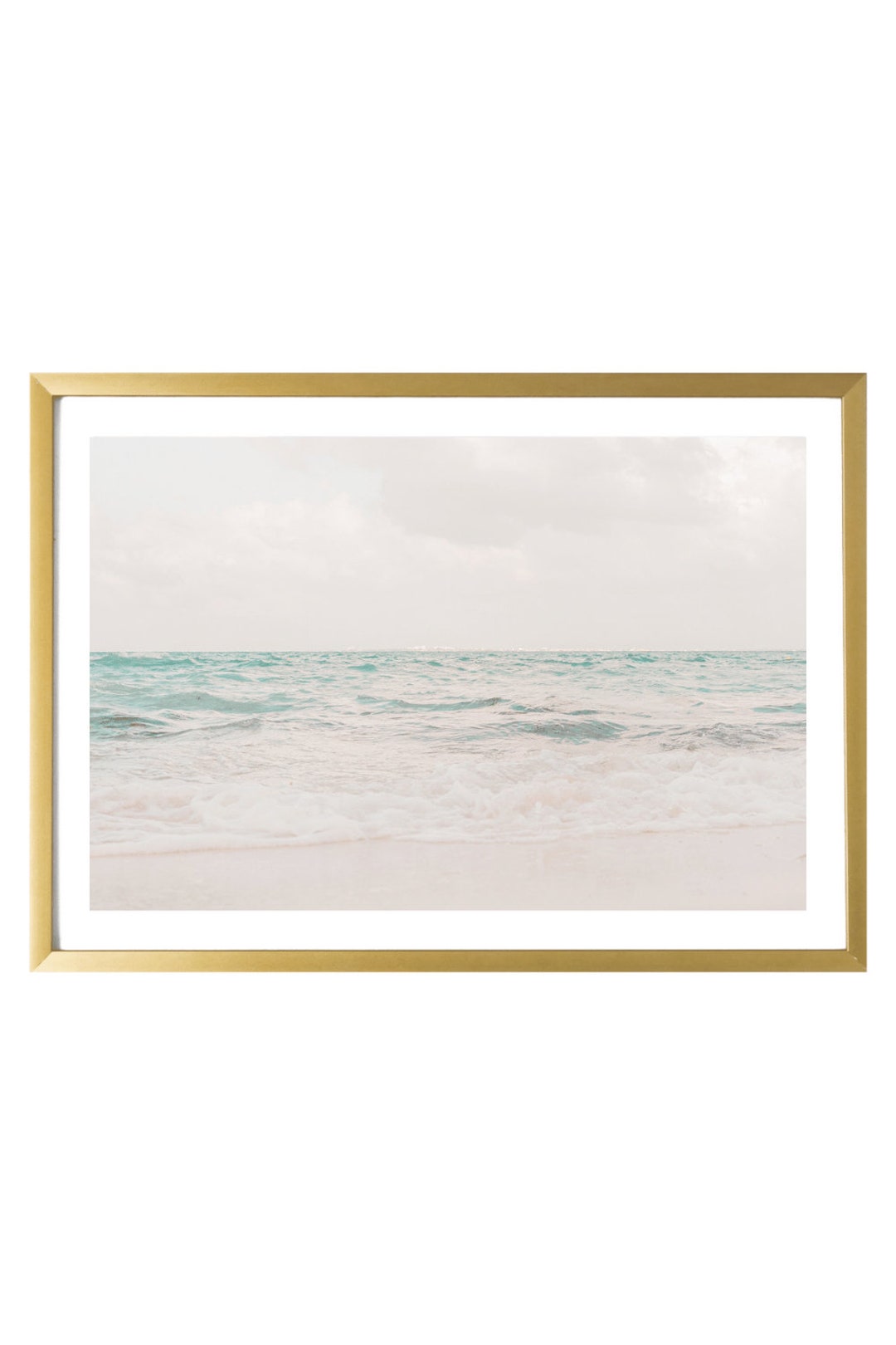 Modern Ocean Wall Art Beach Photography Home Decor Print Etsy