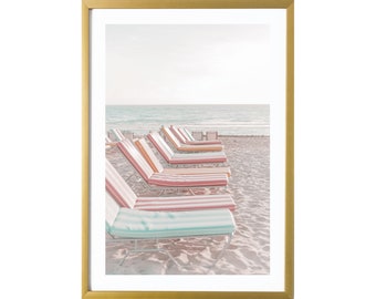 Miami Print South Beach Photography Ocean Pastel Wall Art