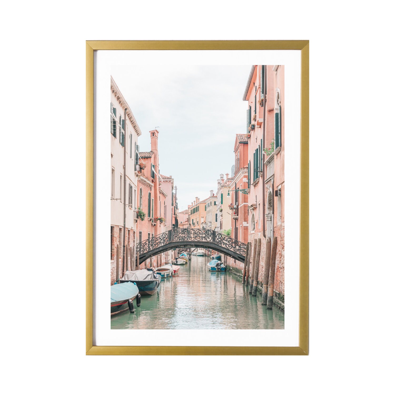 Venice Italy Colorful Wall Art Travel Print Italian Wall Decor Etsy