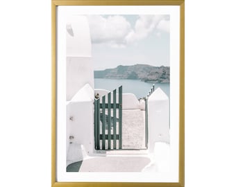 Greece Print Extra Large Wall Art Living Room Decor