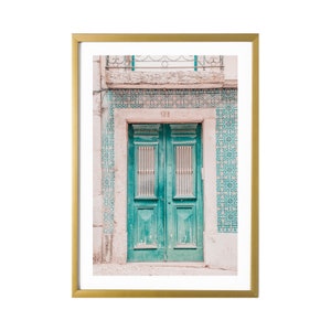 Lisbon Portugal Print Tile Wall Art Photography Room Decor