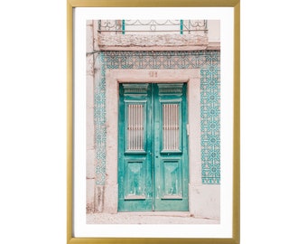 Lisbon Portugal Print Tile Wall Art Photography Room Decor