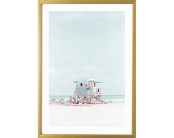 Miami Print South Beach Photography Ocean Pastel Wall Art