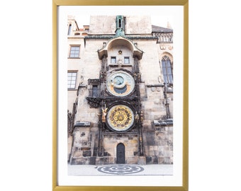 Prague Wall Art Travel Photography Print Room Decor Astronomical Clock