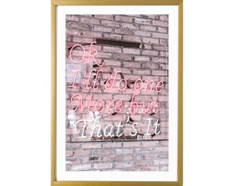 Bar Cart Print Wall Art Kitchen  Decor Photography Cocktail Print Pink Wall Art