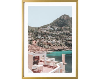 Mallorca Spain Art Prints Photography Pink Wall Art Travel Print