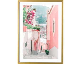 Positano Italy Prints Wall Art Travel Photography Room Door