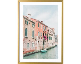 Venice Italy Colorful Wall Art Travel Print Italian Wall Decor