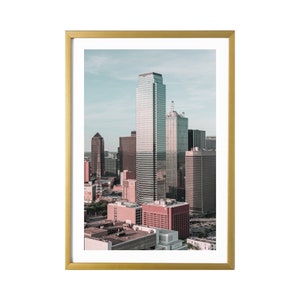 Dallas Wall Art Photography Pastel Print Pink Room Decor