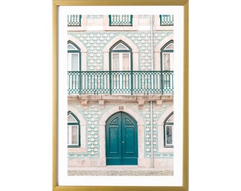 Pastel Wall Decor Large Wall Art Travel Print Home Decor Lisbon Portugal