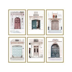 Paris Photography Prints Posters Aesthetic Set of 6 Wall Art Travel Room Decor Bild 1