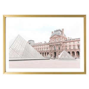Paris Photography Print Wall Art Travel Room Decor The Louvre