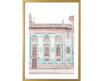 Porto Portugal Wall Art Print Pastel Travel Photography Room Decor