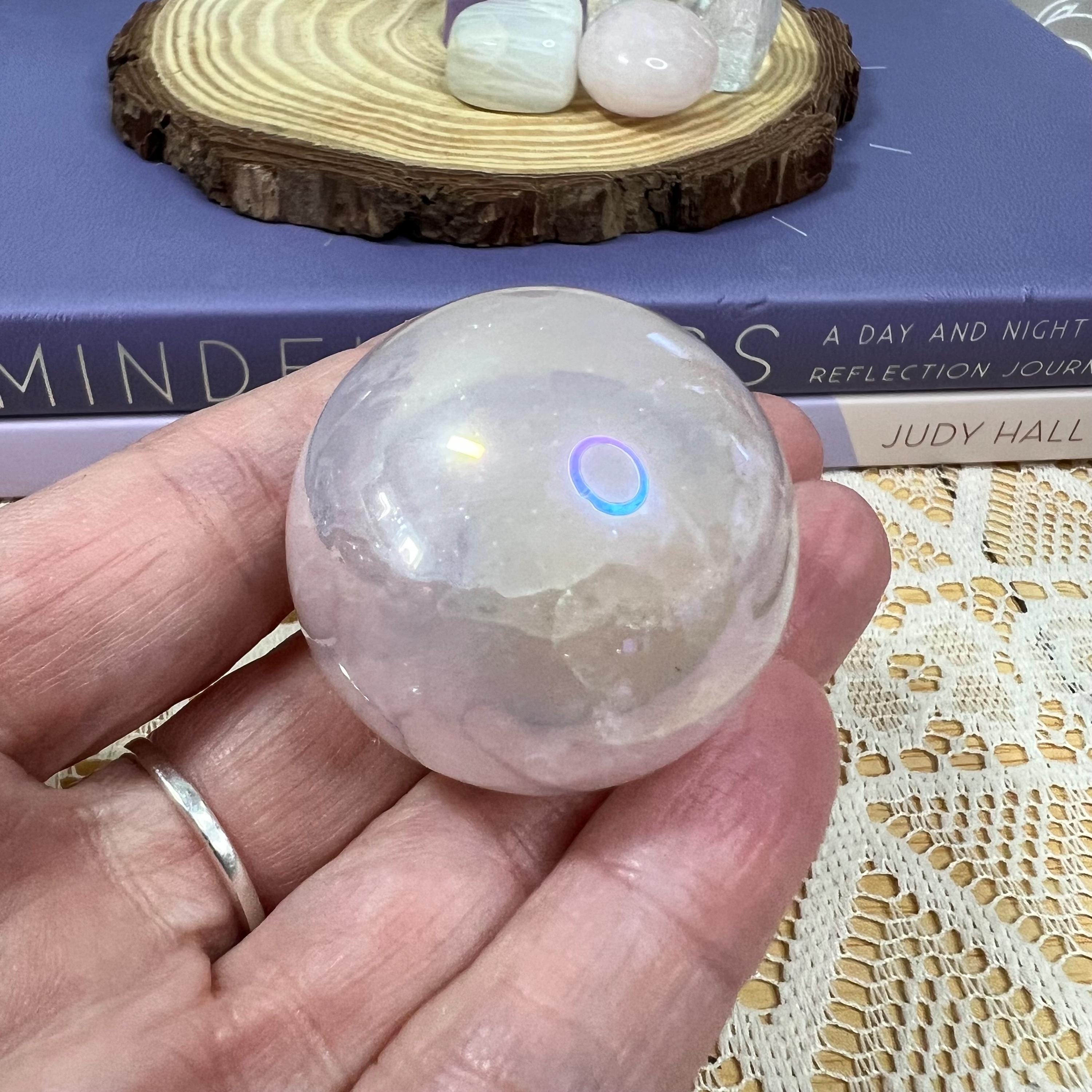 オーラローズクォーツクリスタルスフィア - RA11 - Etsy 日本