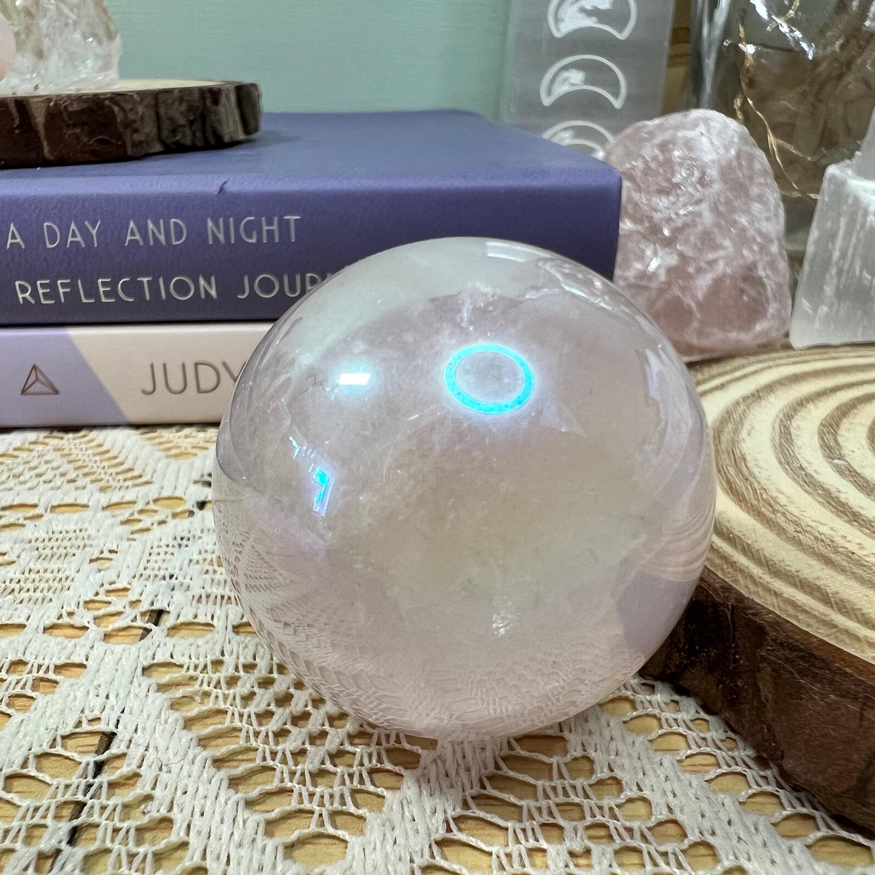 オーラローズクォーツクリスタルスフィア - RA11 - Etsy 日本