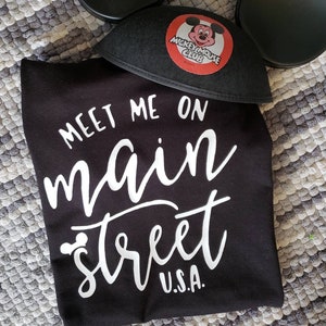Meet me on Main Street U.S.A. Tshirt - Disney World Inspired
