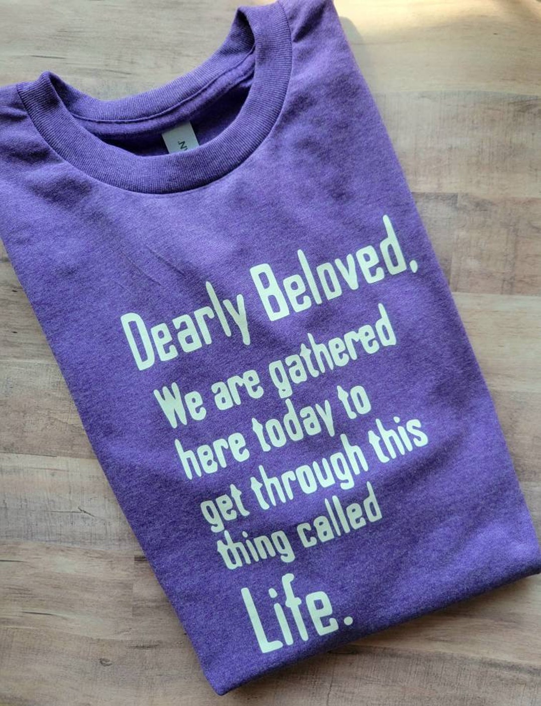Dearly Beloved Let's Go Crazy Lyric Tee - Prince Inspired Tshirt for Men,  Women, Children - Etsy