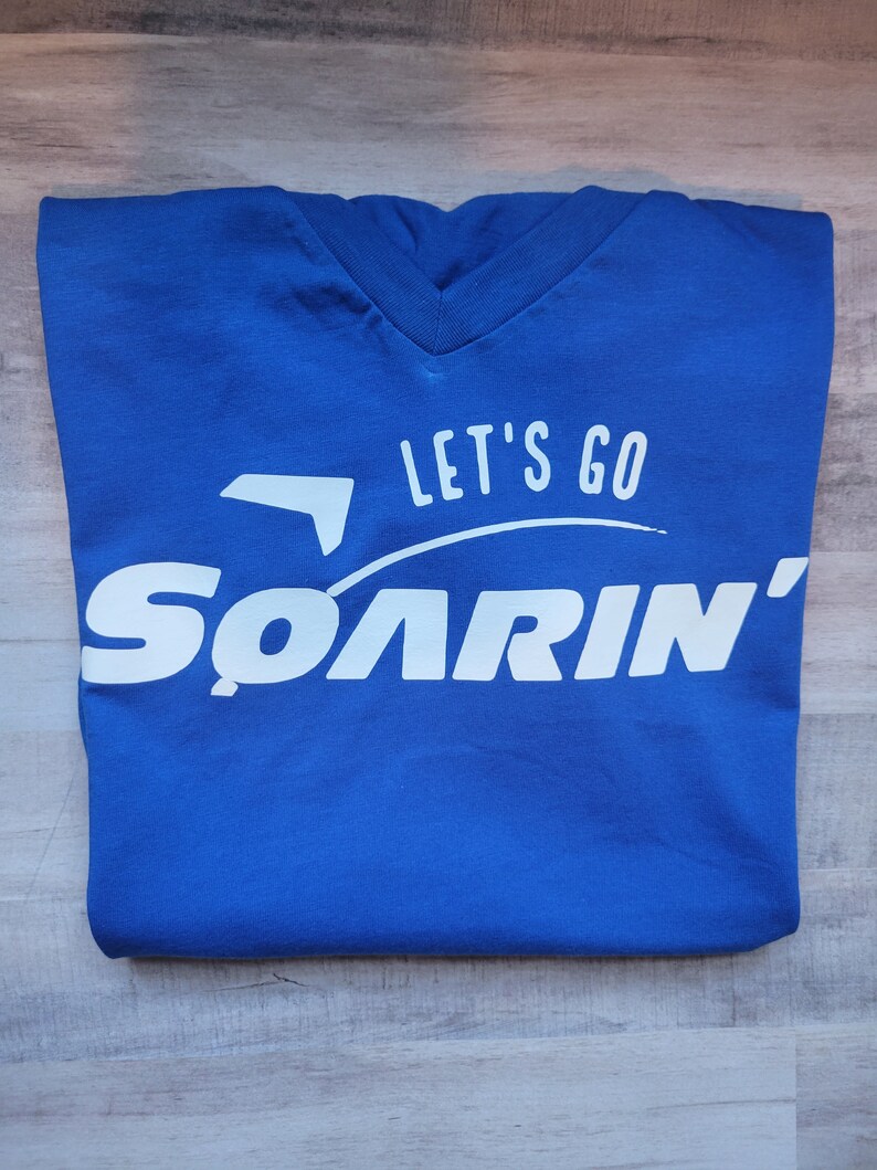 Let's go Soarin' Tshirt Disney World Epcot Inspired image 1