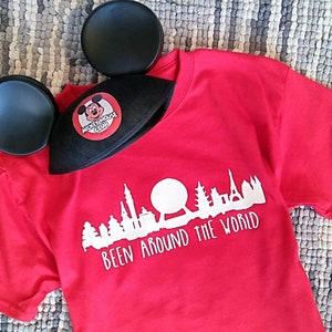 Been Around the World (Showcase) Disney inspired T-shirt
