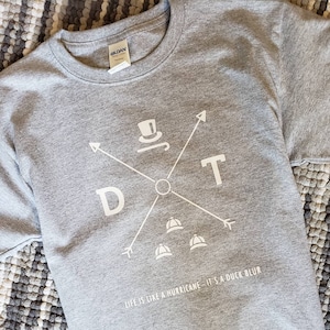 Ducktales inspired T-shirt - Life is like a hurricane