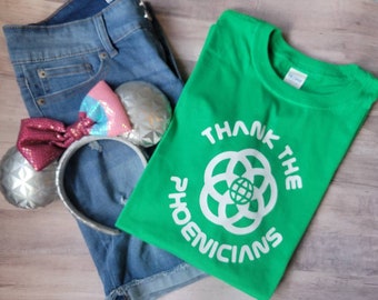 Thank the Phoenicians Retro EPCOT Disney inspired T-shirt